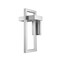 Z-Lite Luttrel 1 Light Outdoor Wall Sconce, Silver & Frosted 566B-SL-LED - alternate 2